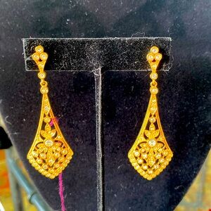 One of a kind Pieced Earrings